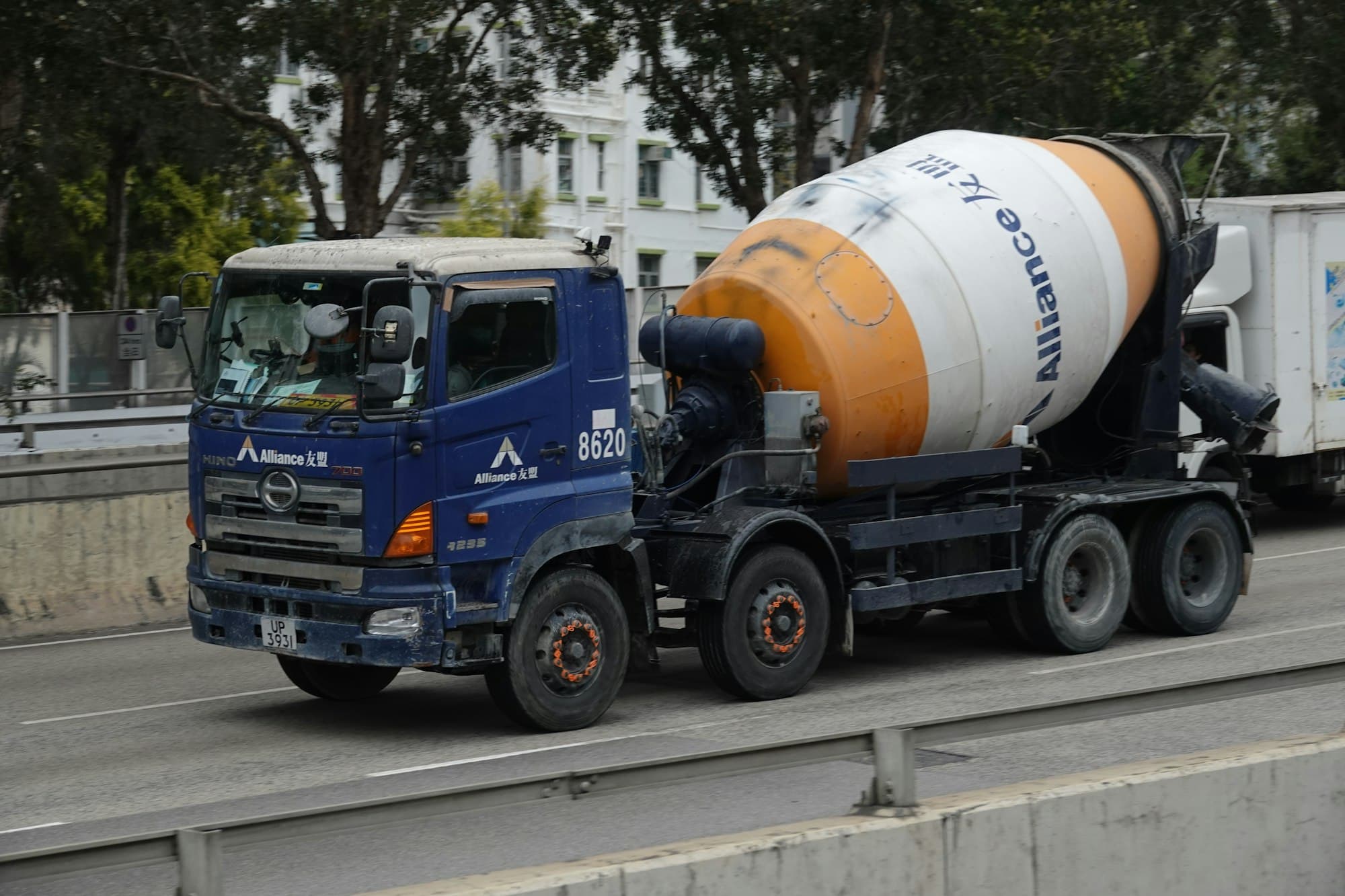 Betonmischer im Einsatz